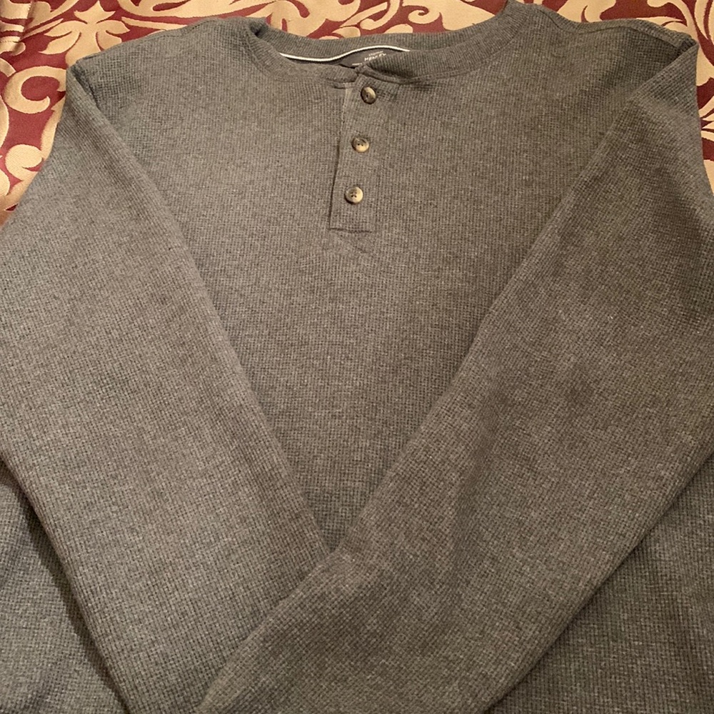 Nice long sleeve thick Henley